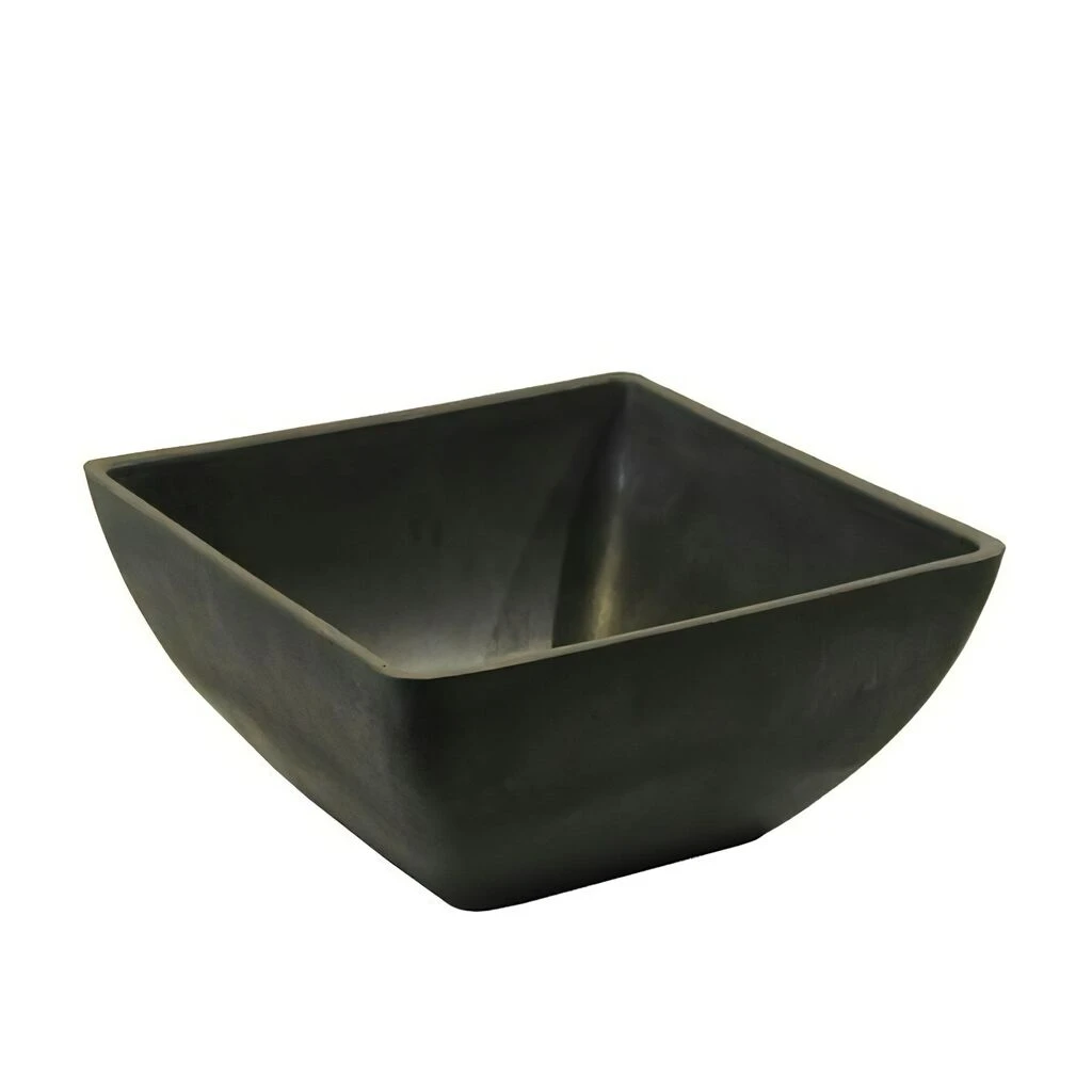 Eckige Pflanzschale Aus Kunststoff In Stein Optik - Merida 1 Eckige Pflanzschale Aus Kunststoff In Stein Optik - Merida