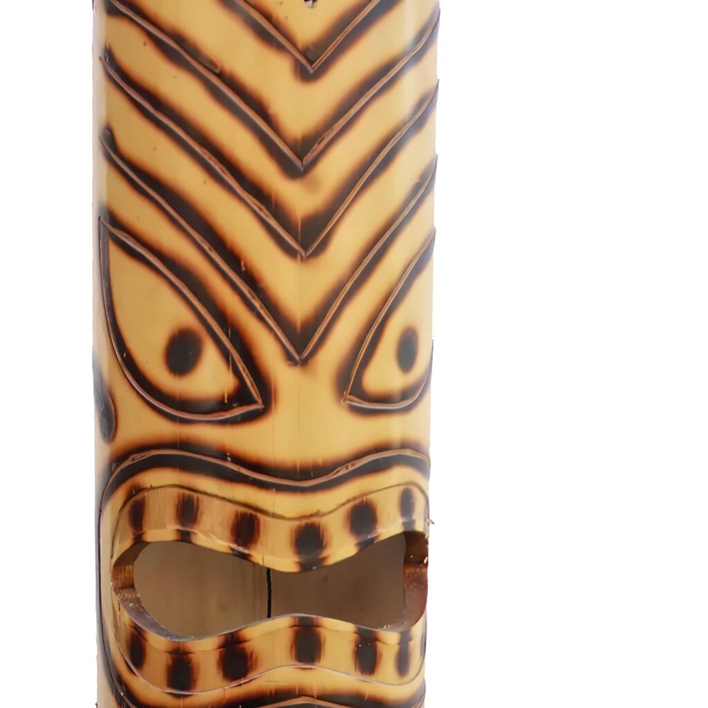 Einzigartiges Windspiel Im Tiki Design Aus Bambusholz - Wayan 2 Einzigartiges Windspiel Im Tiki Design Aus Bambusholz - Wayan – Bild 2