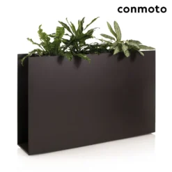 Elegantes Outdoor Pflanzgefäß Aus HPL Anthrazit - Sotomon