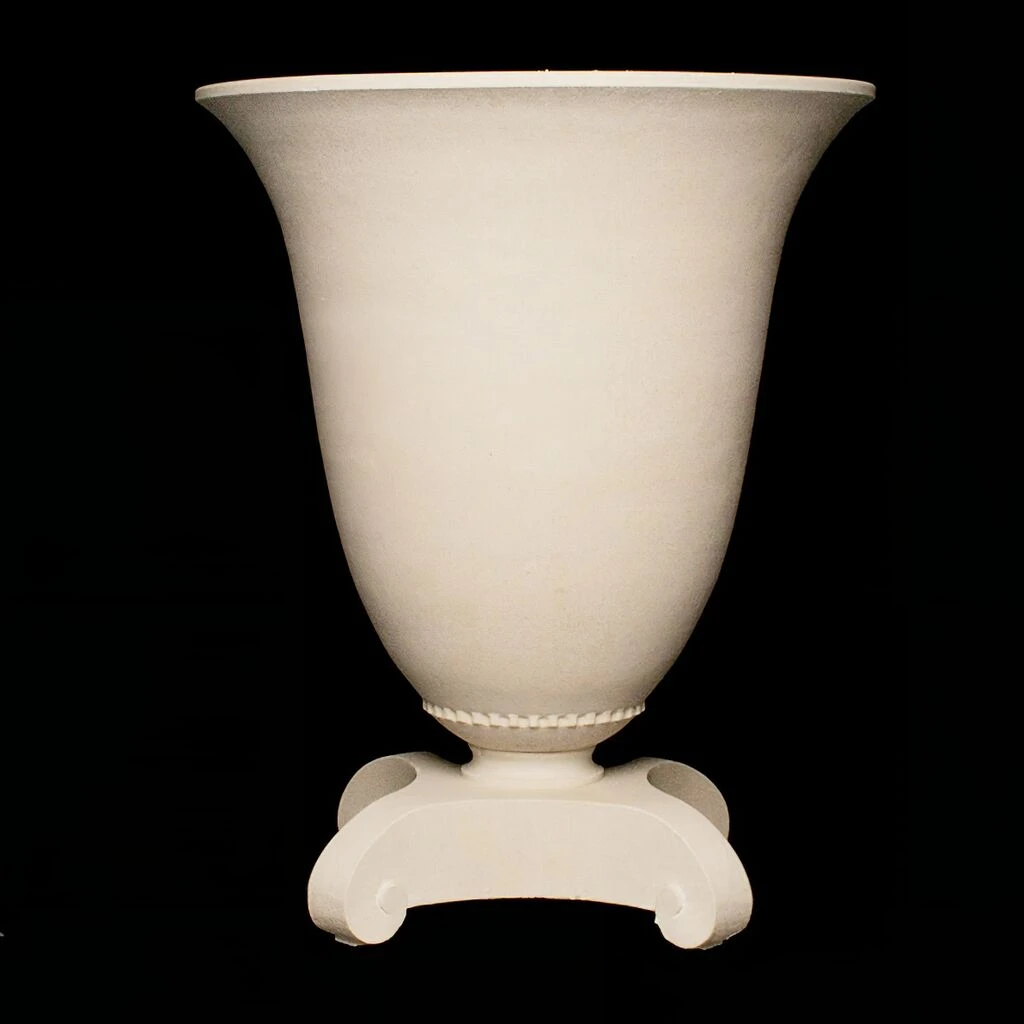 Englische Blumenamphore Steinguss - Hestia 1 Englische Blumenamphore Steinguss - Hestia