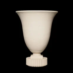 Englische Blumenvase Steinguss - Hades