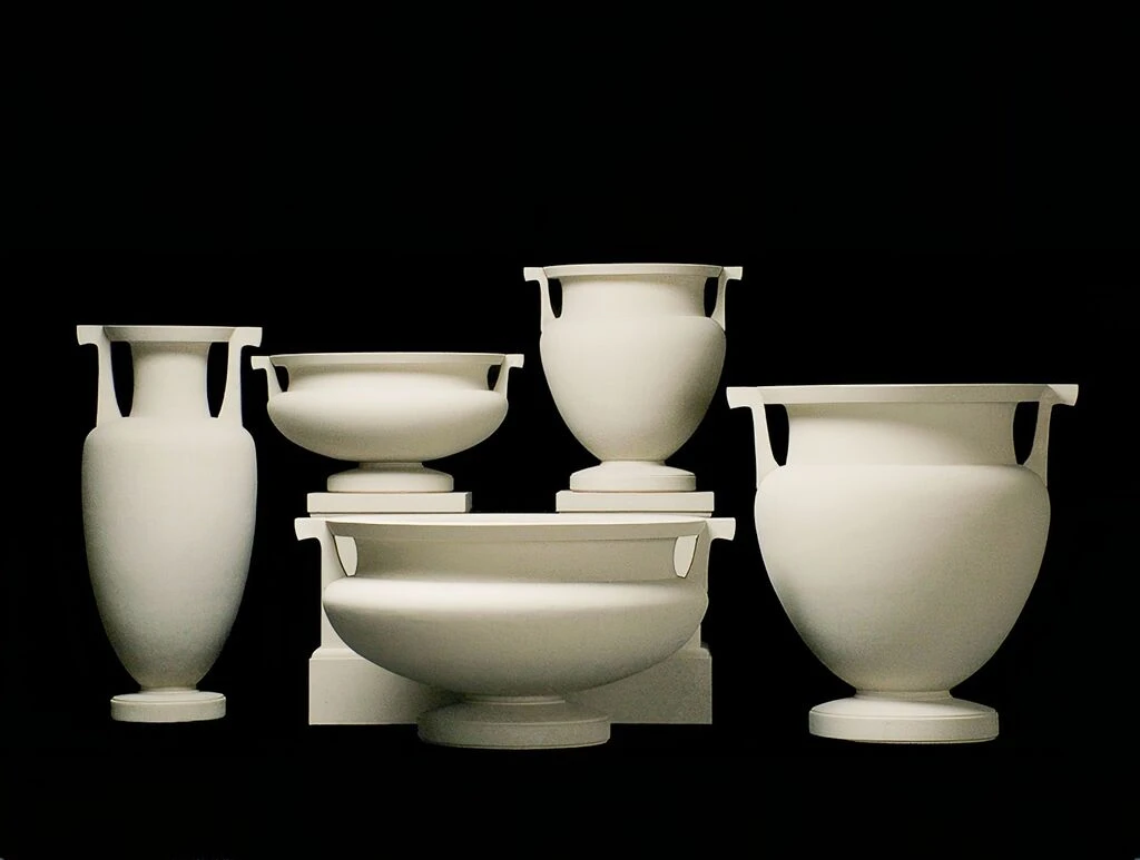 Englisches Stein Gefäß Steinguss - Herakles 3 Englisches Stein Gefäß Steinguss - Herakles – Bild 3