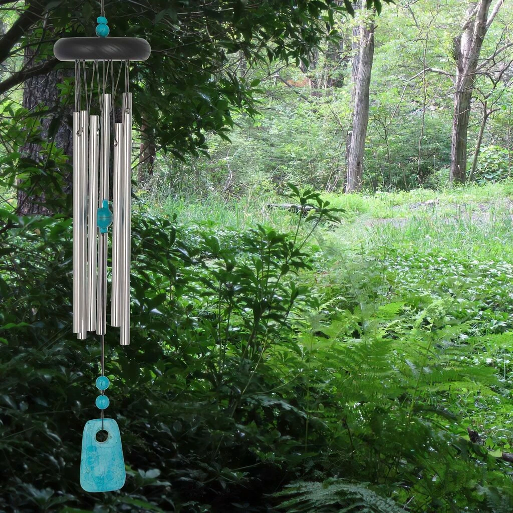 Klangspiel Chakra Chime Woodstock Chakra Chime - Türkis 2 Klangspiel Chakra Chime Woodstock Chakra Chime - Türkis – Bild 2