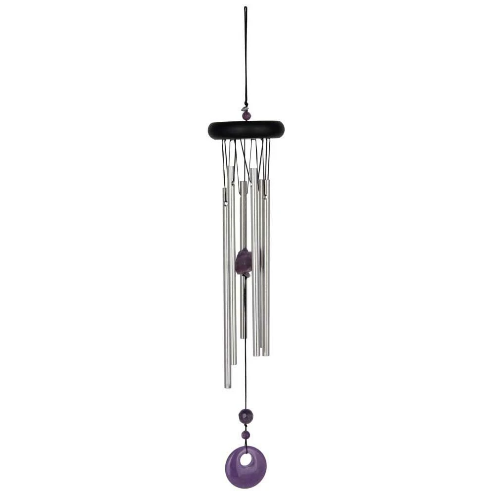 Klangspiel Woodstock Chakra Chime - Amethyst 1 Klangspiel Woodstock Chakra Chime - Amethyst
