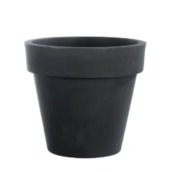 Leichter Outdoor Pflanzkübel Aus Kunststoff - Anthrazit - Pinto