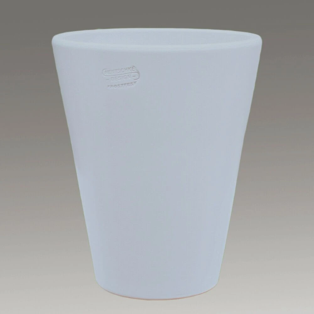 Moderne Gartenvase Aus Steinzeug - Frostsicher - Groß - Silber - Amphiro Silfur 1 Moderne Gartenvase Aus Steinzeug - Frostsicher - Groß - Silber - Amphiro Silfur