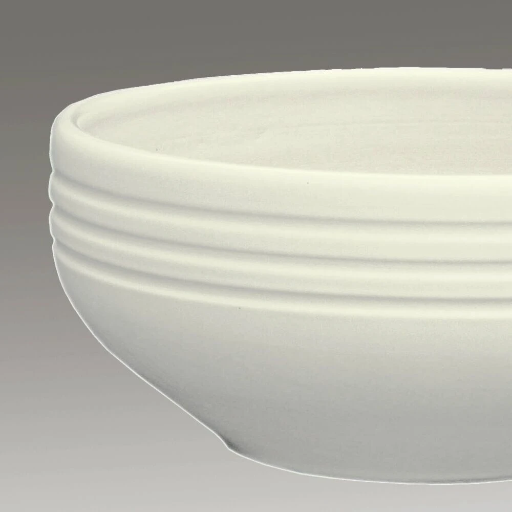 Outdoor Pflanzschale Mit Loch - Elfenbein - Steinzeug Frostfest - Telesto Alba 2 Outdoor Pflanzschale Mit Loch - Elfenbein - Steinzeug Frostfest - Telesto Alba – Bild 2