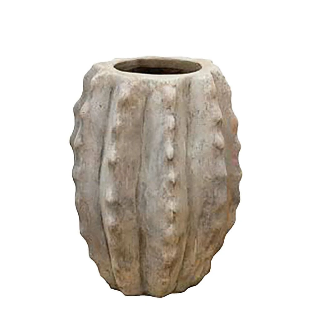 Pflanzvase Für Draußen - Terrakotta - Kaktus-Optik - Timia 1 Pflanzvase Für Draußen - Terrakotta - Kaktus-Optik - Timia