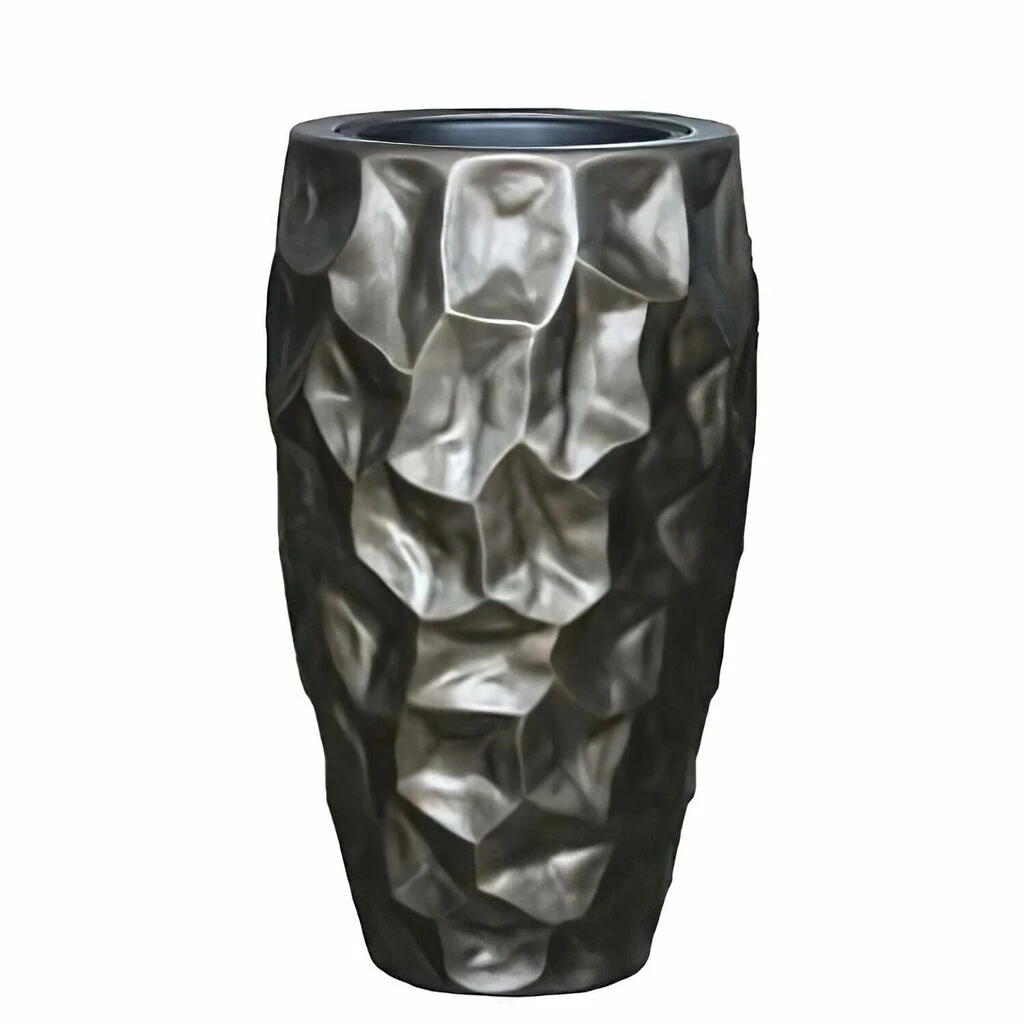 Pflanzvase Mit Einsatz - Indoor - Moderner Graphit Look - Asketano 1 Pflanzvase Mit Einsatz - Indoor - Moderner Graphit Look - Asketano
