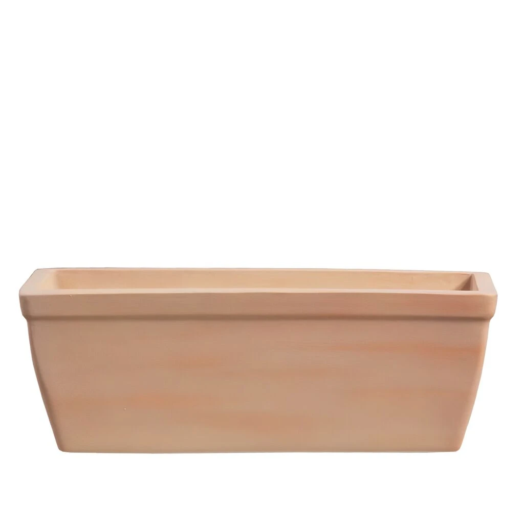 Rechteckiger Fensterkasten Aus Steinzeug - Frostsicher - Terrakotta - Minare Terra 1 Rechteckiger Fensterkasten Aus Steinzeug - Frostsicher - Terrakotta - Minare Terra