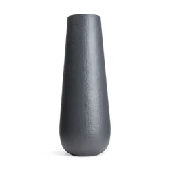 Runde Aluminium Outdoor Vase In Anthrazit Matt - Louis Anthrazit