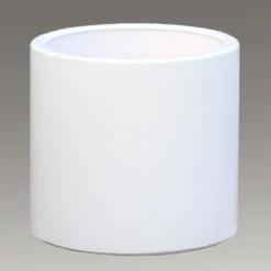 Runder Blumenkübel In Weiß - Steinzeug Winterfest Online - Optare Blanc