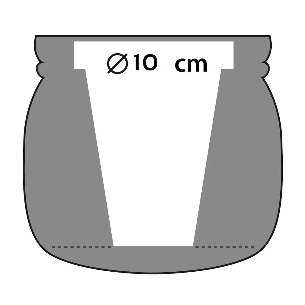 Runder Home-Blumentopf Aus Beton Im Klassischen Design - Mondrin 6 Runder Home-Blumentopf Aus Beton Im Klassischen Design - Mondrin – Bild 6