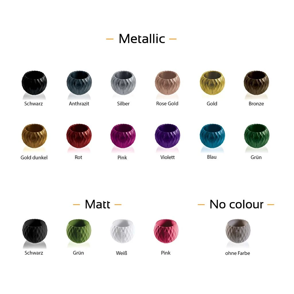 Runder Home-Blumentopf Aus Beton Im Klassischen Design - Mondrin 7 Runder Home-Blumentopf Aus Beton Im Klassischen Design - Mondrin – Bild 7