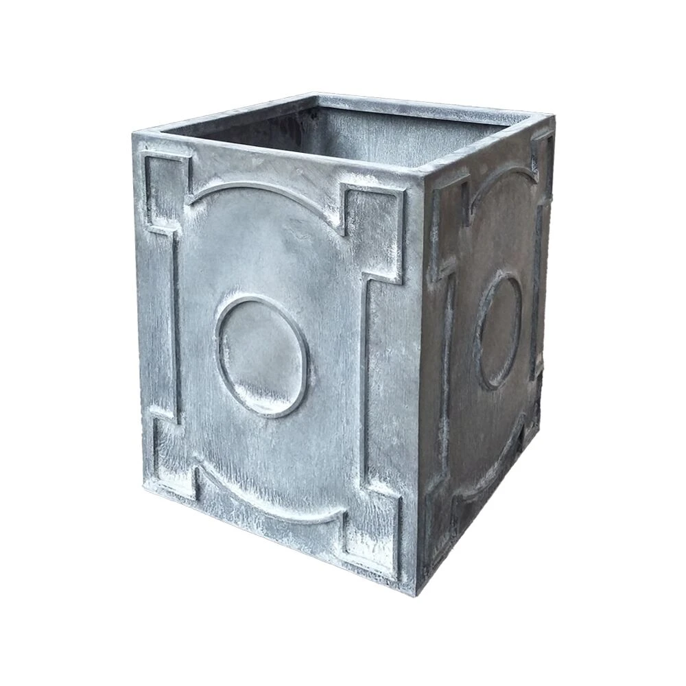 Rustikaler Pflanztopf Mit Ornament Aus Cortenstahl Oder Stahl - Cheramius 1 Rustikaler Pflanztopf Mit Ornament Aus Cortenstahl Oder Stahl - Cheramius