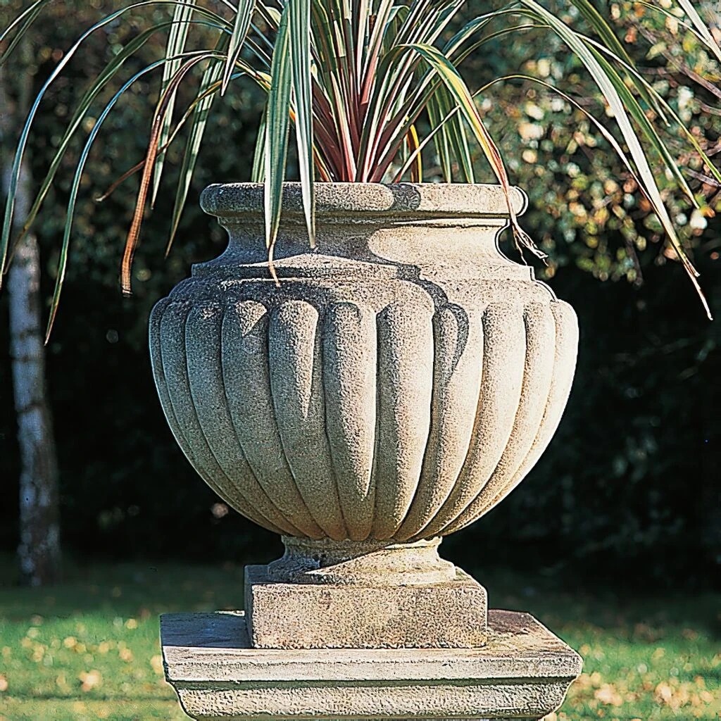 Stein Gartenvase Antik - Buckinghamshire 1 Stein Gartenvase Antik - Buckinghamshire