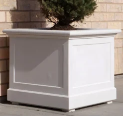 Stilvolles Pflanzgefäß Groß Quadratisch - Coraline