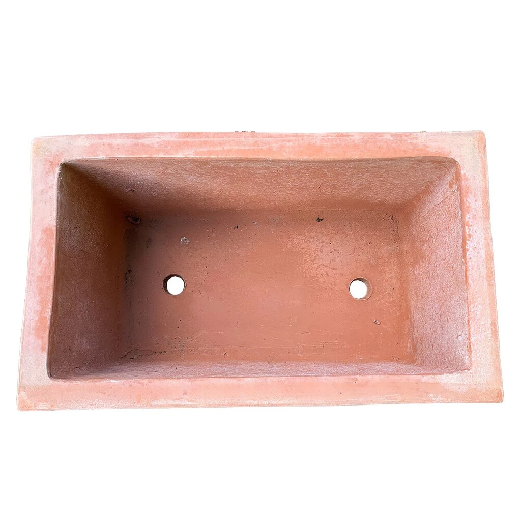 Terrakotta Pflanzkübel Mit Blumen Muster - Zoppo 3 Terrakotta Pflanzkübel Mit Blumen Muster - Zoppo – Bild 3