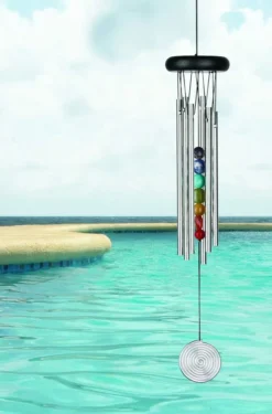 Windspiel Klangspiel Woodstock Chakra Chime - Seven Stone 5 Windspiel Klangspiel Woodstock Chakra Chime - Seven Stone -Garten Takt Verkäufe windspiel klangspiel woodstock chakra chime seven stone3