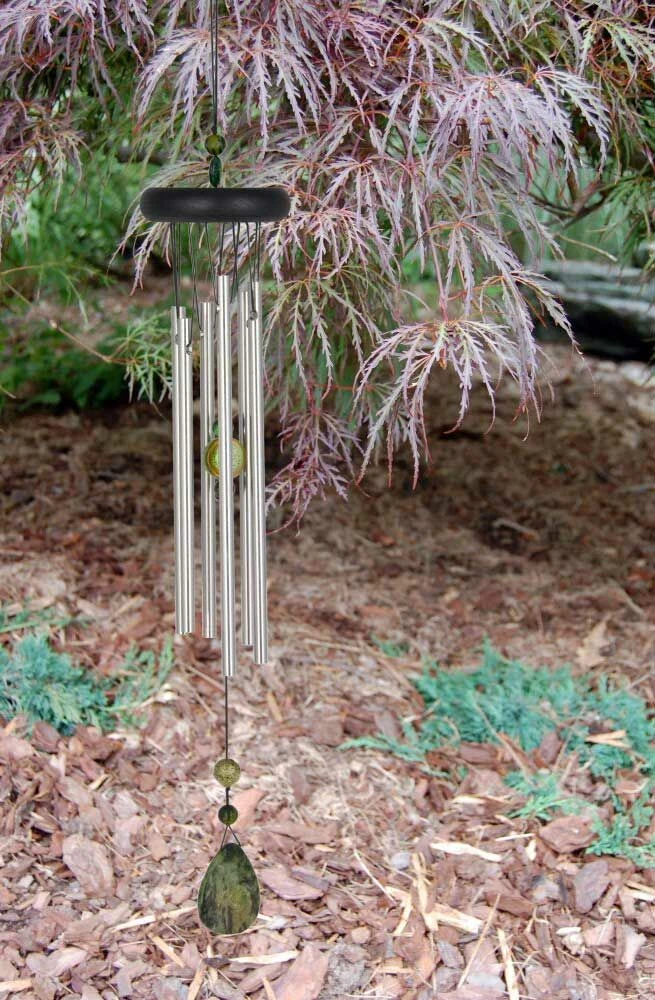 Windspiel Woodstock Chakra Chime - Aventurin 2 Windspiel Woodstock Chakra Chime - Aventurin – Bild 2