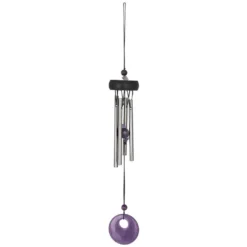 Garten Takt Verkäufe 11 Woodstock Windspiel Klangspiel Precious Stones Chimes - Amethyst