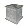 Würfel Pflanztopf Aus Stahl Oder Cortenstahl - Antik - Meraladus