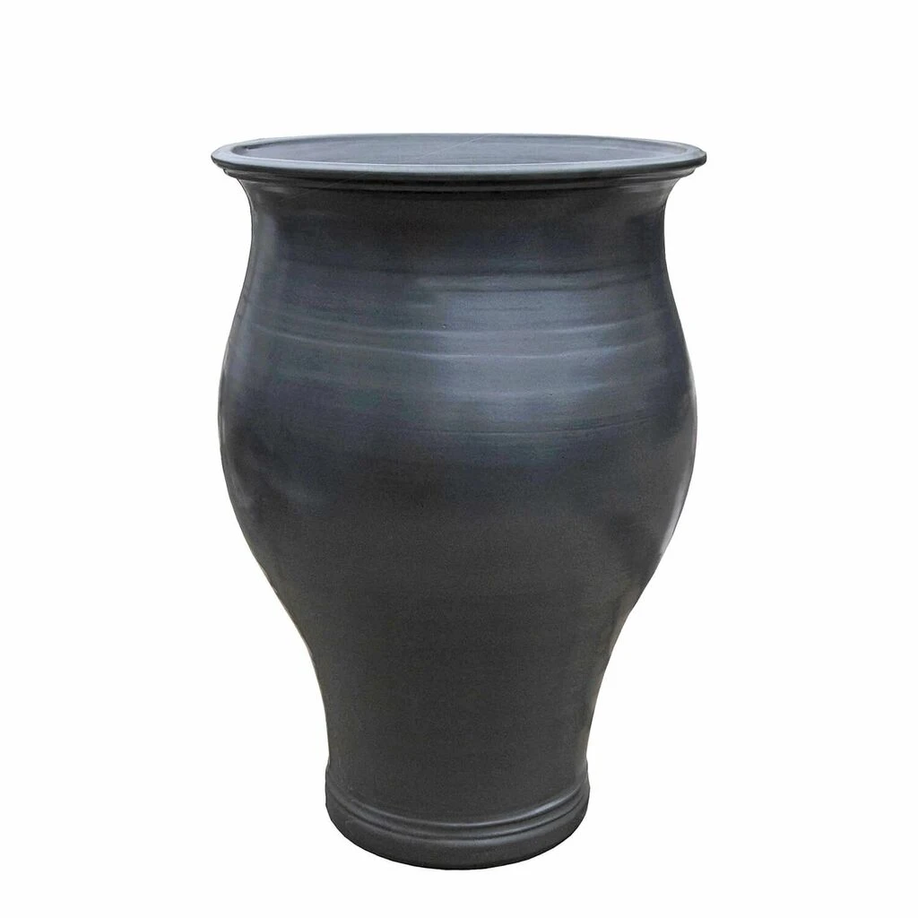 XXL Blumenkübel In Eleganter Form - Anthrazit - Rund - Fabulosa Niger 1 XXL Blumenkübel In Eleganter Form - Anthrazit - Rund - Fabulosa Niger