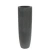 XXL Outdoor Pflanzvase Aus Polystone - Grau - Mezzano
